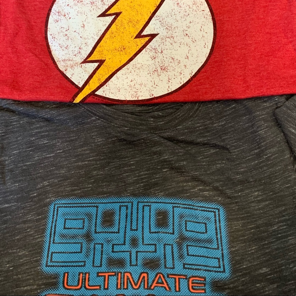 XL T-shirt Bundle Flash and Gamer